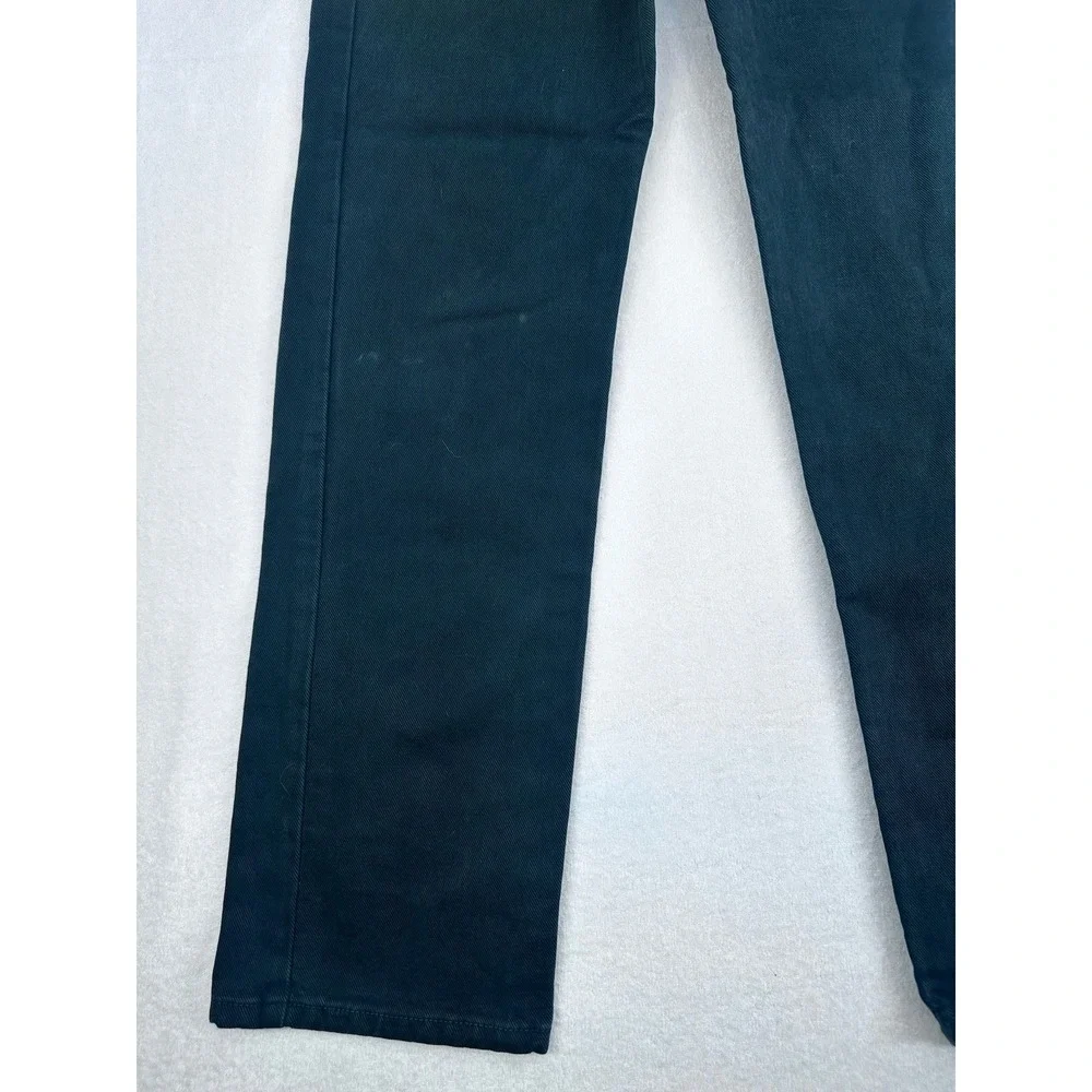 Vintage Calvin Klein Women's Straight Leg Jeans Size 9‎ Green Made In USA